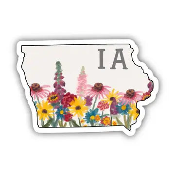 Floral IA Sticker